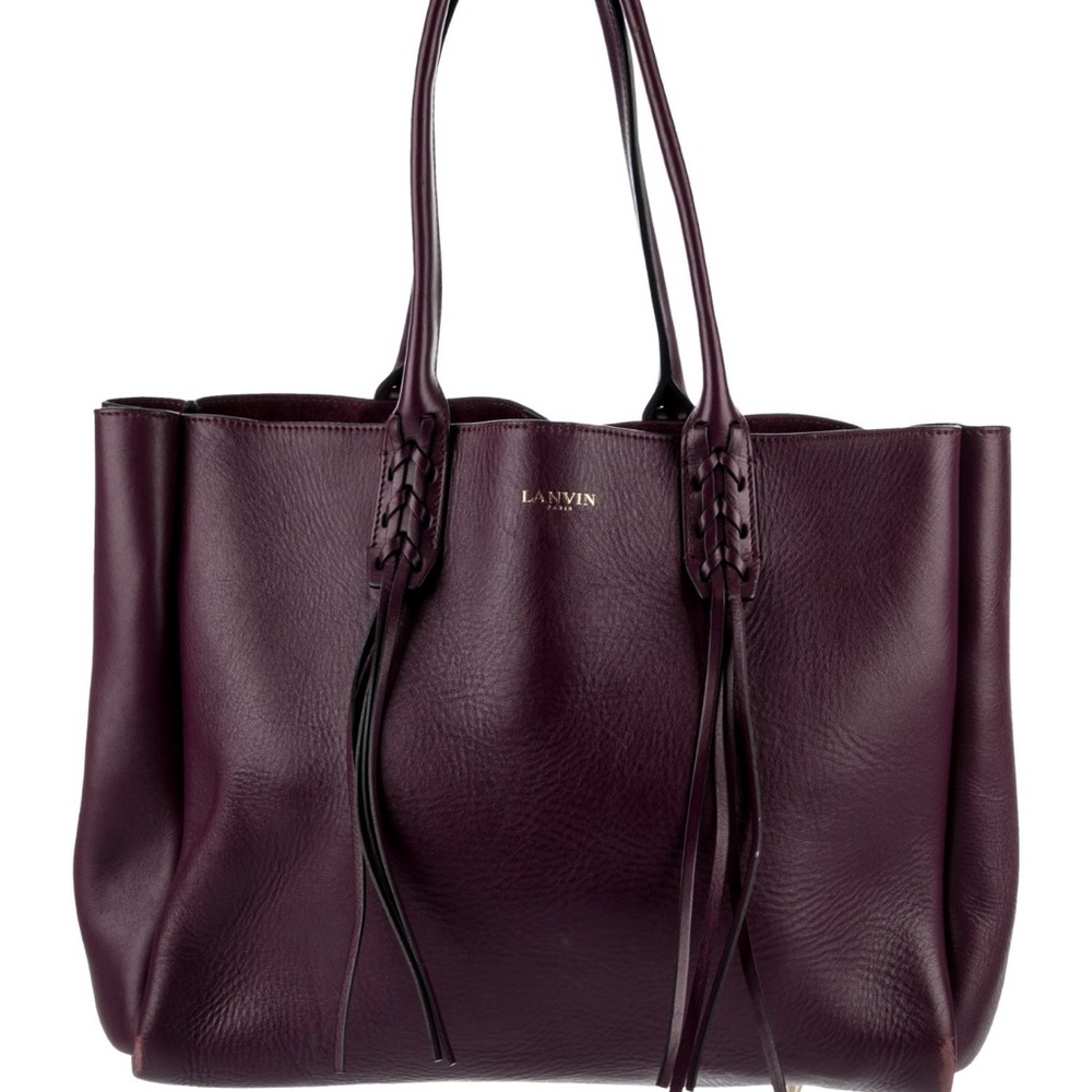 Lanvin leather tote